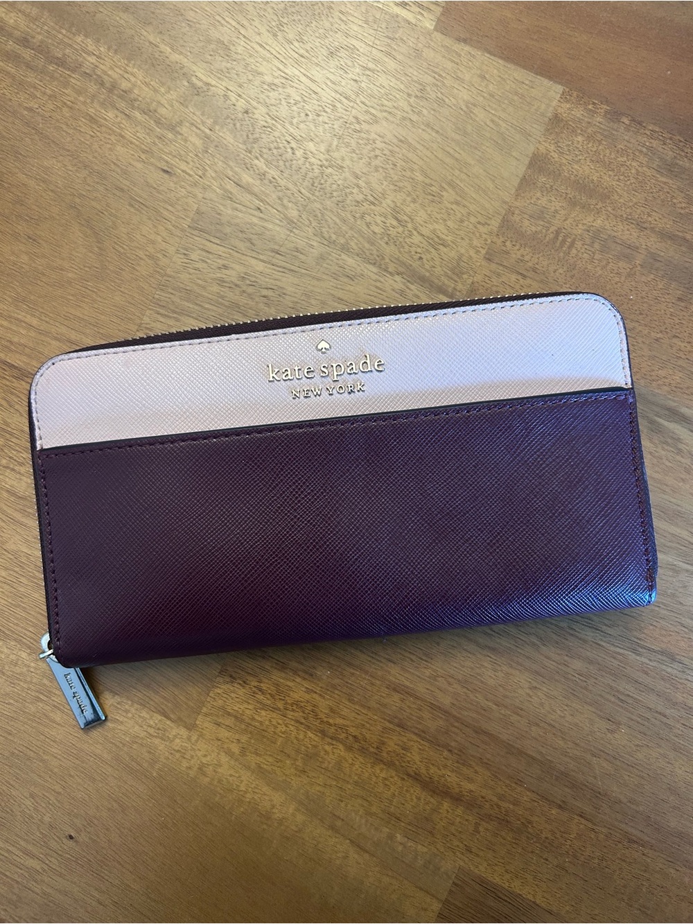 kate spade Staci Colorblock Wallet - Plum/Pink